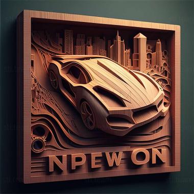 3D model Need For Speed Carbon  Own The City game (STL)